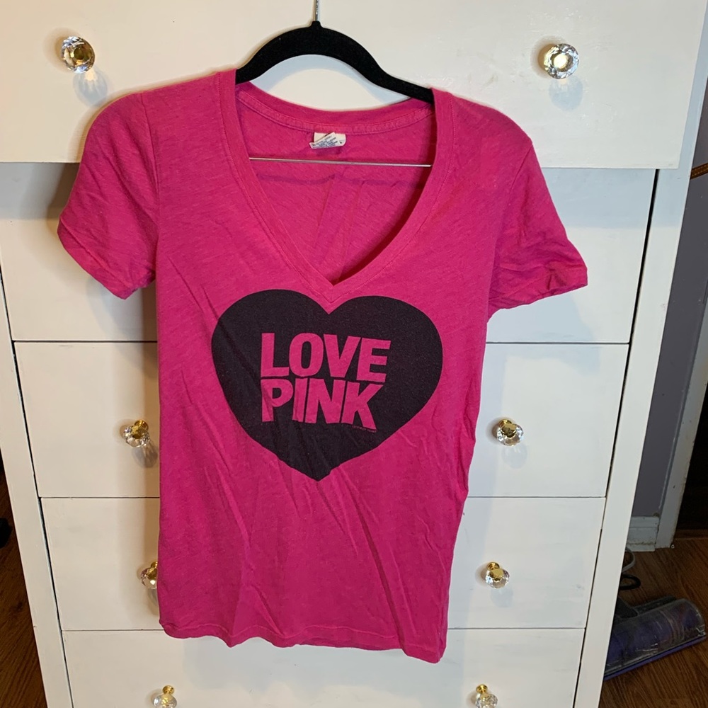 Pink Victoria’s Secret T-shirt